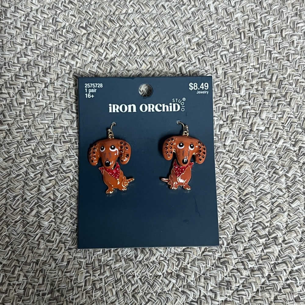 Dachshund Earring